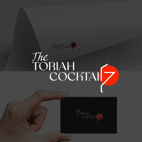 toriah cocktail branding